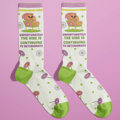 The Vibe is Continuing To Deteriorate Socks