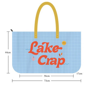 Lake Crap Extra Large Tote Bag