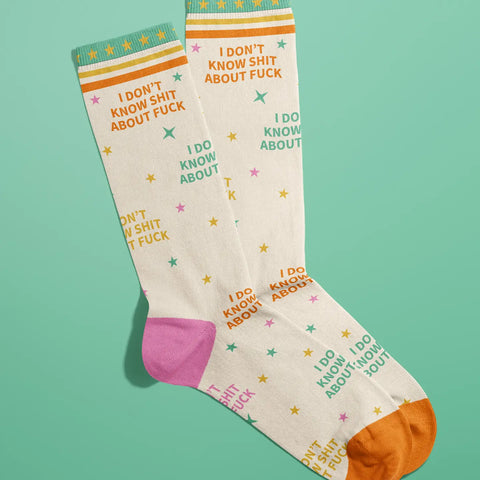 I Don't Know Shit About Fuck Socks