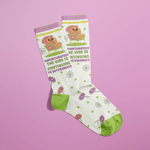 The Vibe is Continuing To Deteriorate Socks