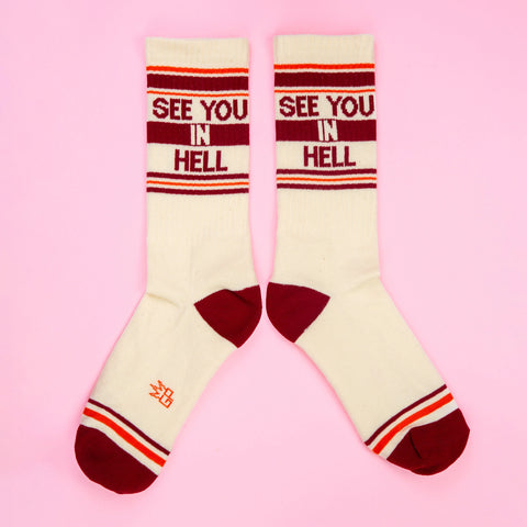 See You In Hell Socks