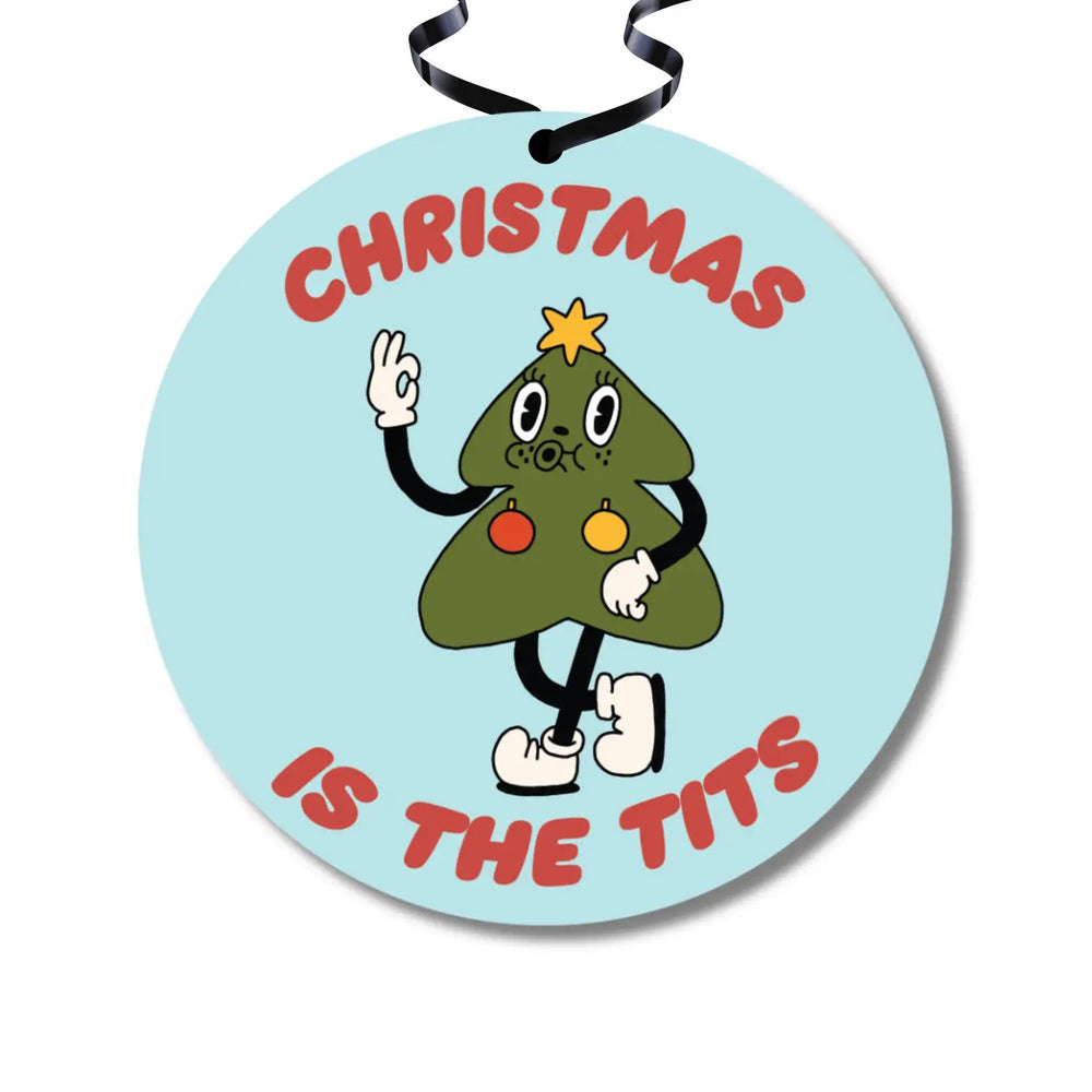 Christmas Is The Tits Ornament