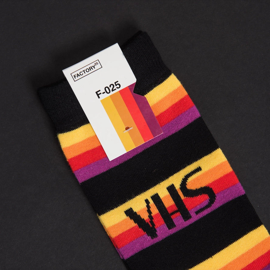 VHS Tape Socks