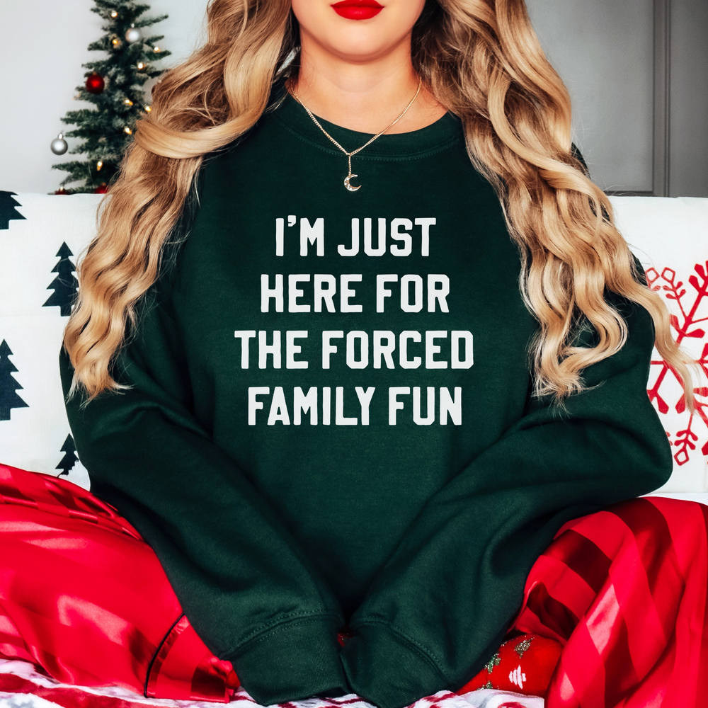 
            
                Load image into Gallery viewer, Forced Family Fun Sweatshirt
            
        