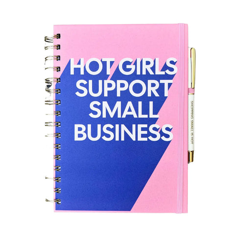 Hot Girls Support Small Businesses Journal