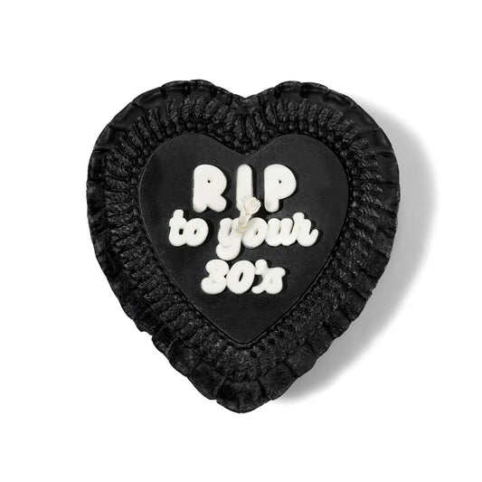 RIP TO YOUR 30'S Heart Candle