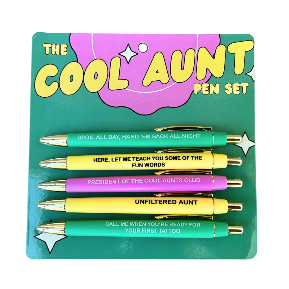 The Cool Aunt Pen Set