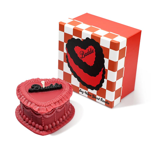 Baddie Heart Candle