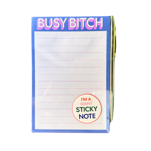 Busy Bitch Notepad