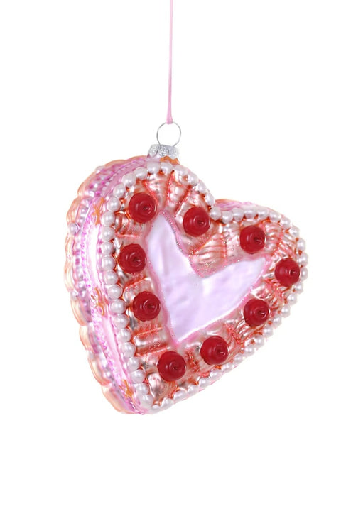 Heart Cake Ornament