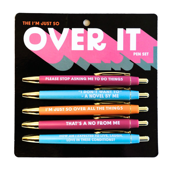 Over It Pen Set Over It Pen Set
