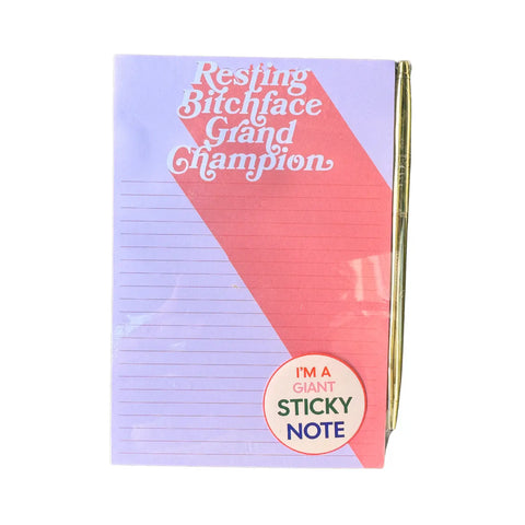 Resting Bitchface Grand Champion Notepad