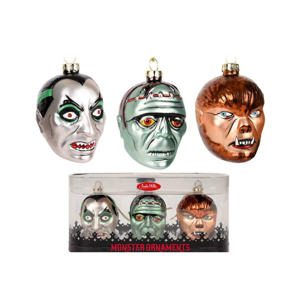 Council Of Monsters (Set Of 3) Ornament