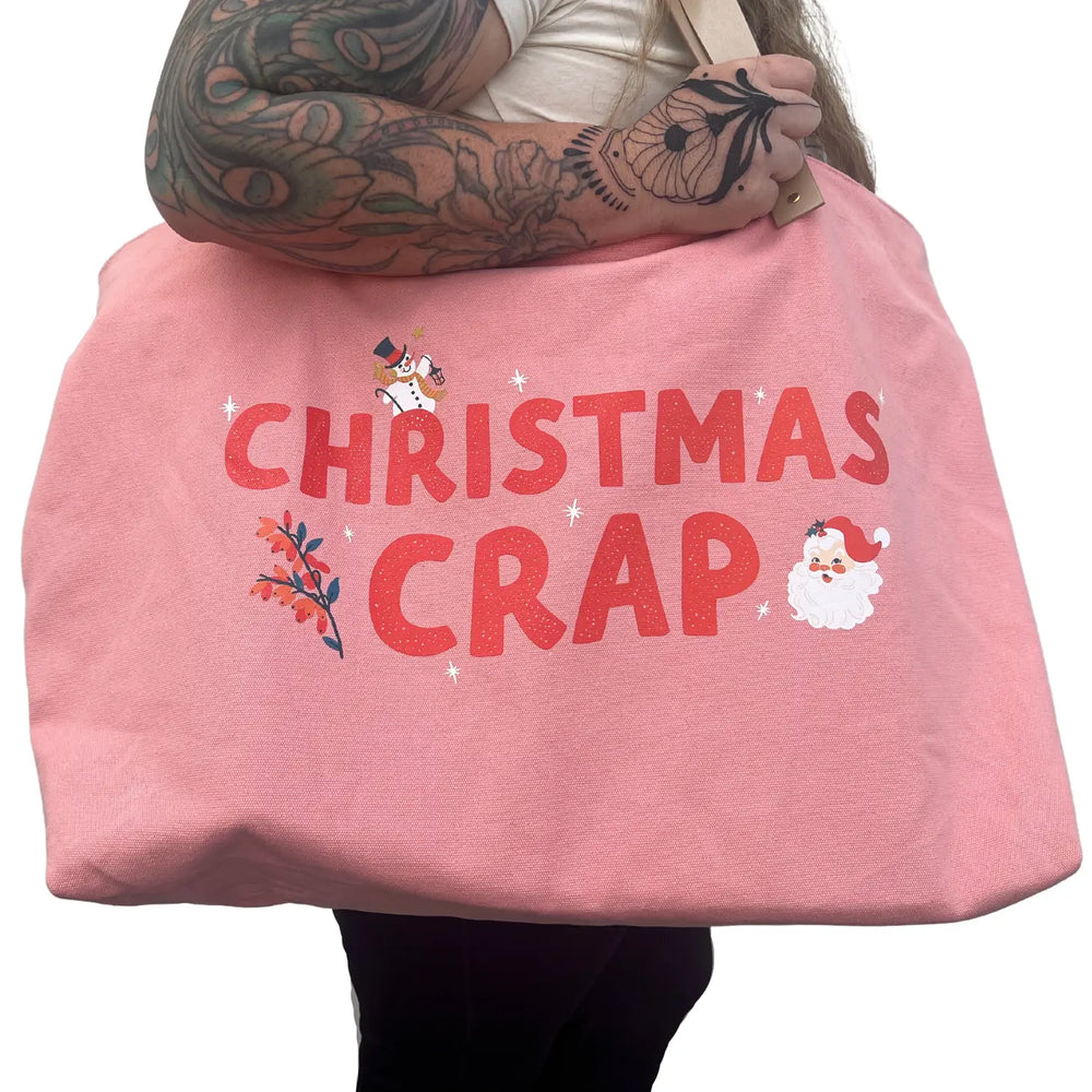 Christmas Crap Extra Large Tote Bag