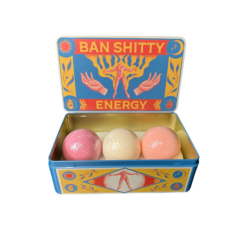 Ban Shitty Energy Bath Bomb