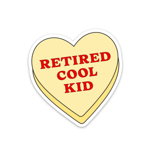 Retired Cool Kid Sticker