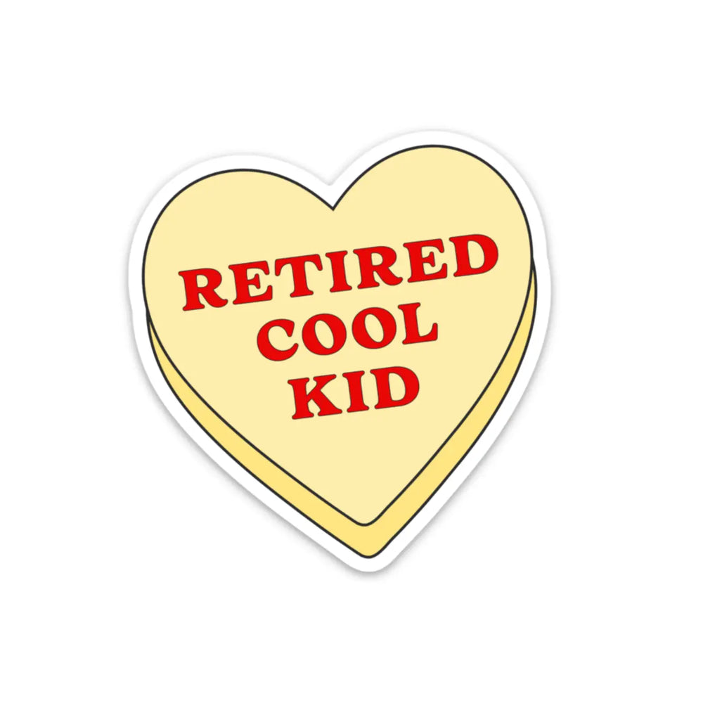 Retired Cool Kid Sticker