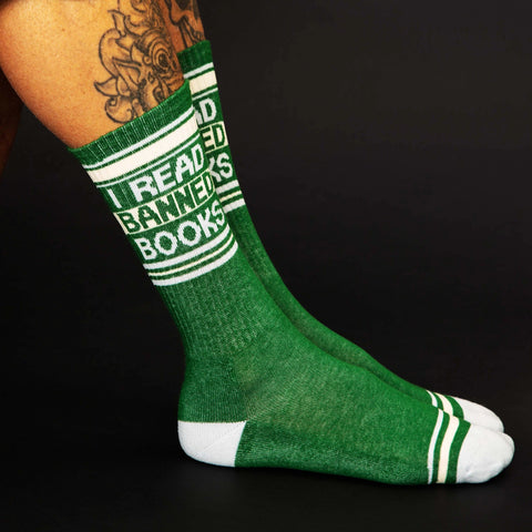 I Read Banned Books Socks