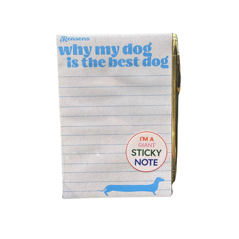 Reasons Why My Dog Is The Best Dog Notepad