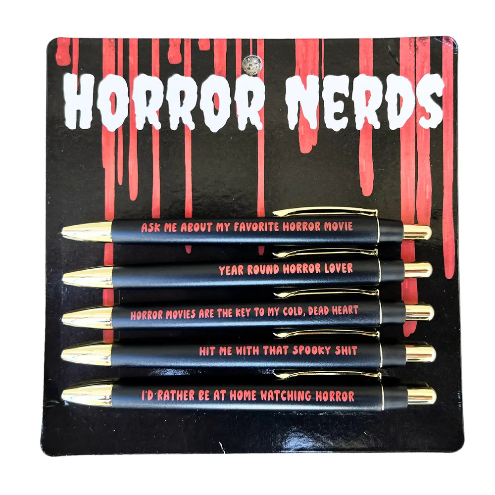 
            
                Load image into Gallery viewer, Horror Nerds Pen Set
            
        