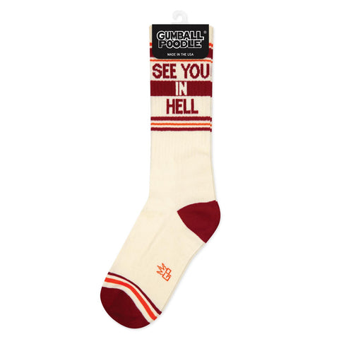 See You In Hell Socks