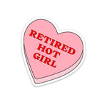 Retired Hot Girl Sticker