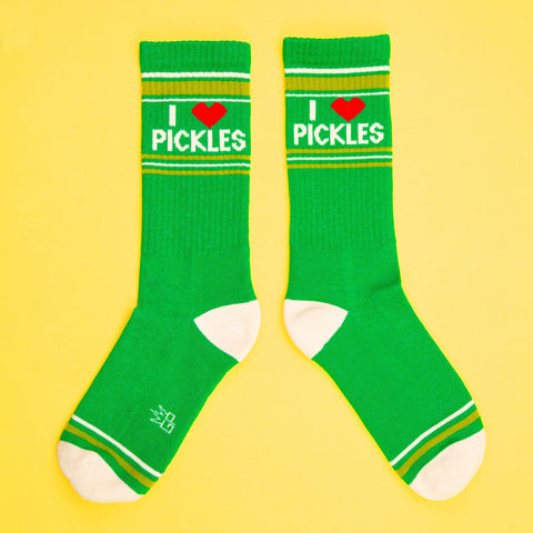 I <3 Pickles Socks