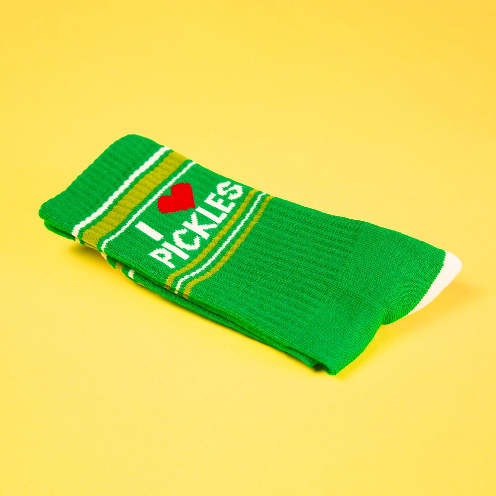 I <3 Pickles Socks