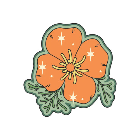 Poppy Sticker