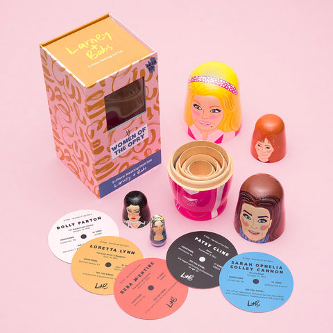 Women of Country Wooden Nesting Doll Sets