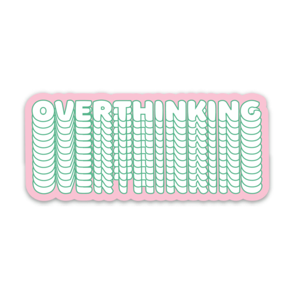 
            
                Load image into Gallery viewer, Overthinking Sticker
            
        