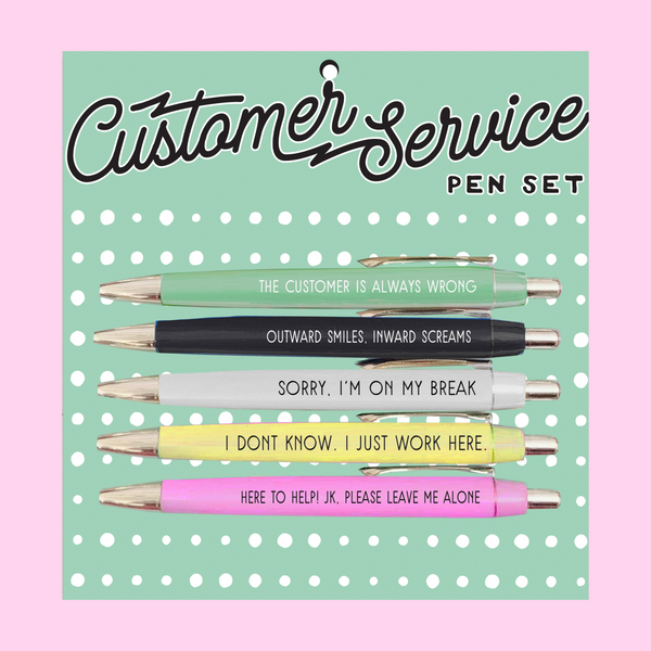 Customer Service Pen Set Customer Service Pen Set