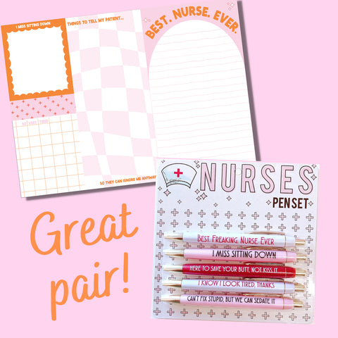 Nurses Notepad Set