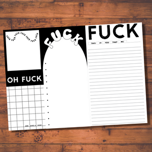 Fuck Notepad Set