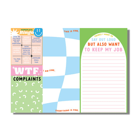 Work Sucks Notepad Set