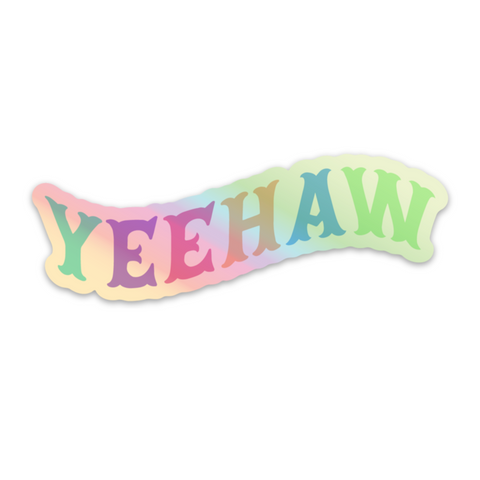 Yeehaw Sticker