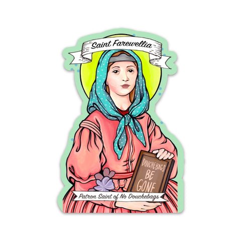 Saint Farewellia Sticker