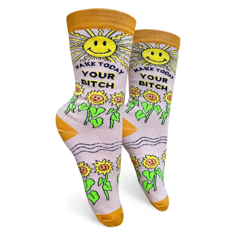 Make Today Your Bitch Socks