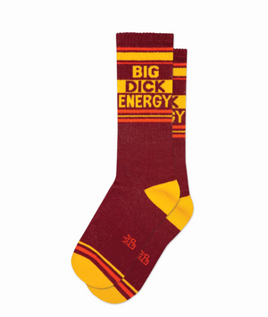 
            
                Load image into Gallery viewer, Big Dick Energy Gym Crew Socks
            
        