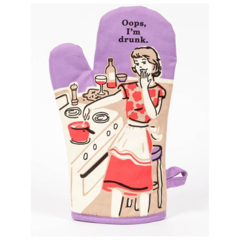 Oops I'm Drunk Oven Mitt