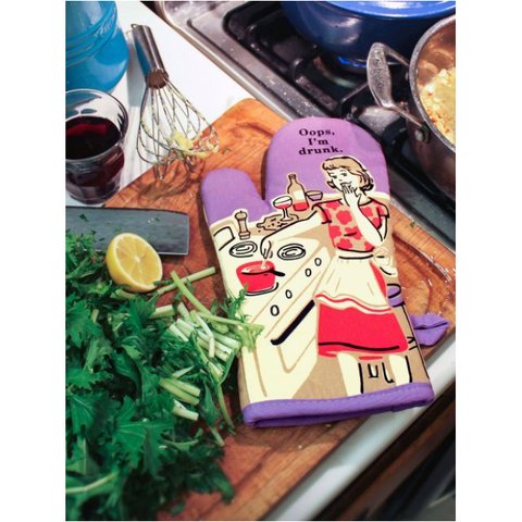 Oops I'm Drunk Oven Mitt