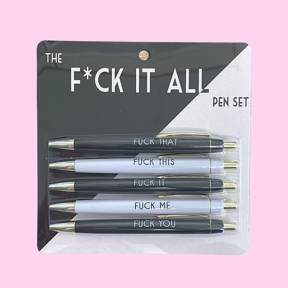 Welcome To The Shit Show Pen Set (funny)