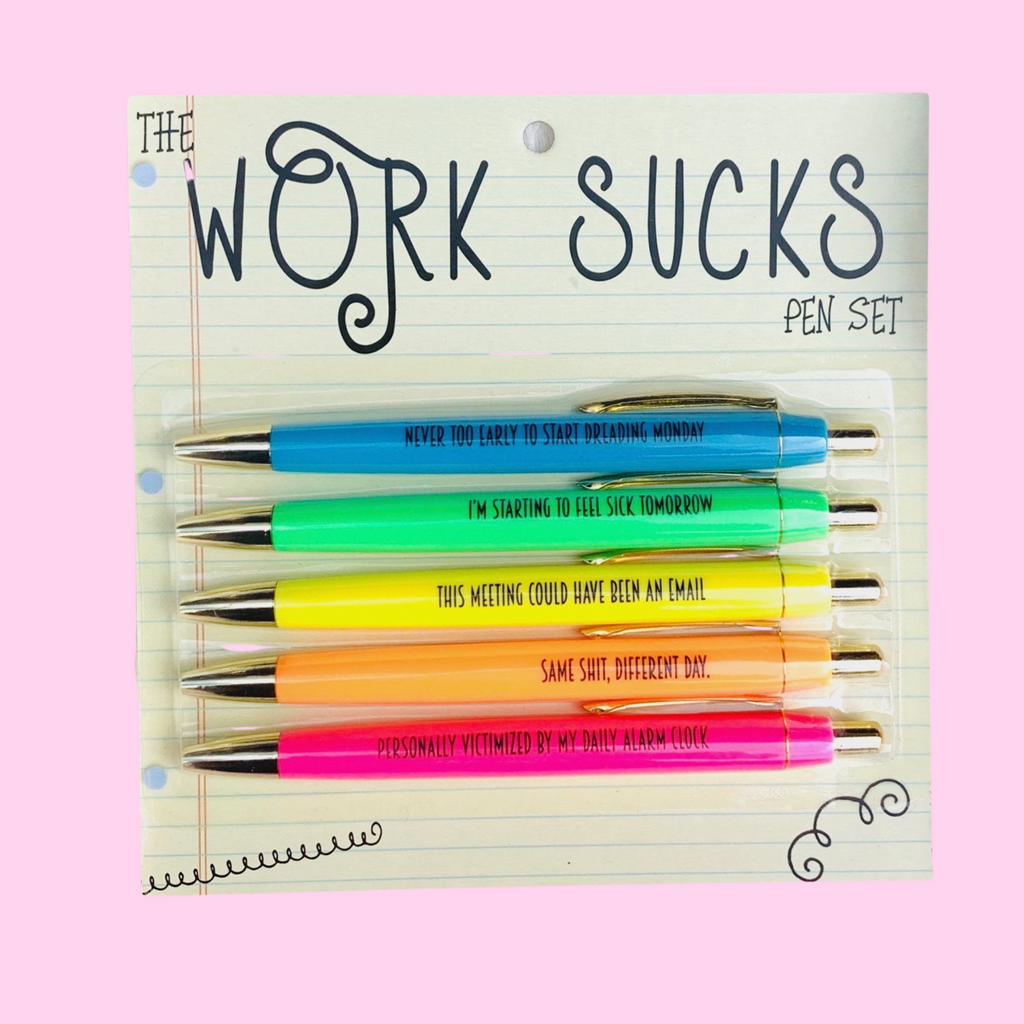 People Suck Pen Set – Rockin A Design TX