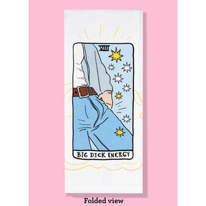 Big Dick Energy Tarot Dishtowel