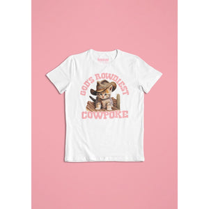 God's Rowdiest Cowpoke Tee by kaeraz