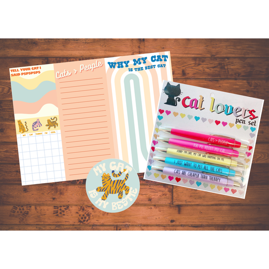 Cat Lovers Gift Set