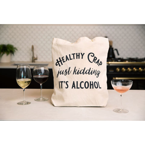 Healthy Crap Tote Bag